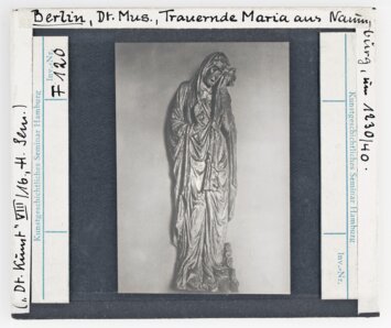 Vorschaubild Berlin: Dt.Museum, Trauernde Maria aus Naumburg, um 1230/40 Diasammlung